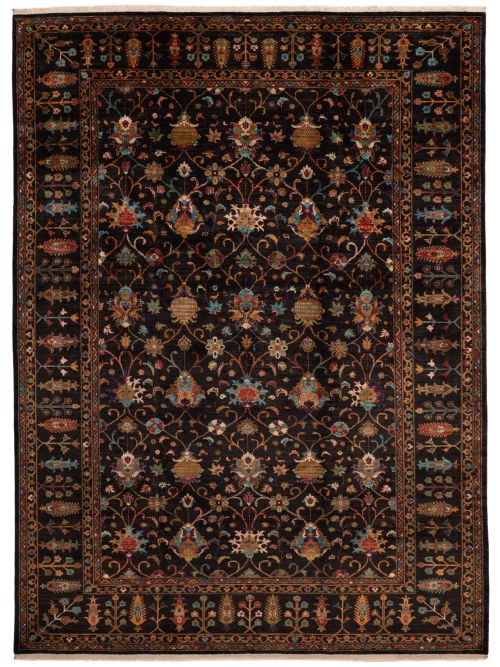 Pakistani Modern Ersari 9'1" x 12'4" Hand-knotted Wool Rug 