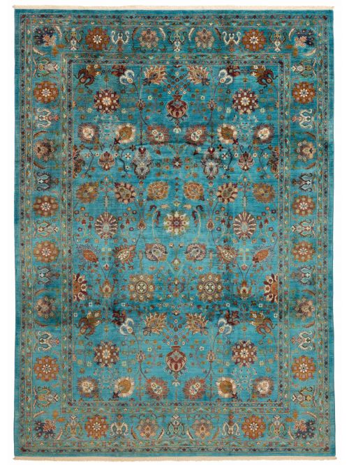 Pakistani Modern Ersari 8'3" x 11'3" Hand-knotted Wool Rug 