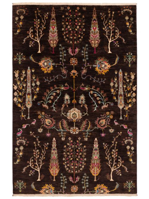 Pakistani Modern Ersari Hand-knotted Wool Rug, 170 x 259 cm