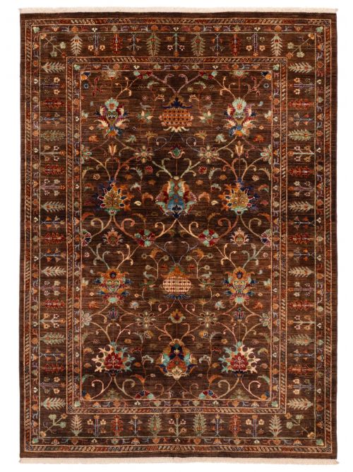 Pakistani Modern Ersari Hand-knotted Wool Rug, 170 x 231 cm