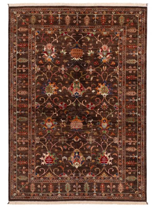 Pakistani Modern Ersari Hand-knotted Wool Rug, 173 x 239 cm