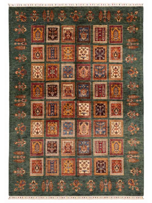 Pakistani Modern Ersari Hand-knotted Wool Rug, 175 x 249 cm