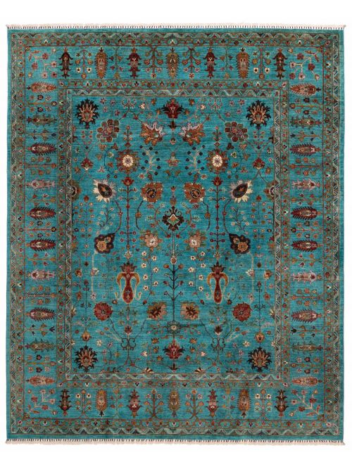 Pakistani Modern Ersari Hand-knotted Wool Rug, 249 x 305 cm