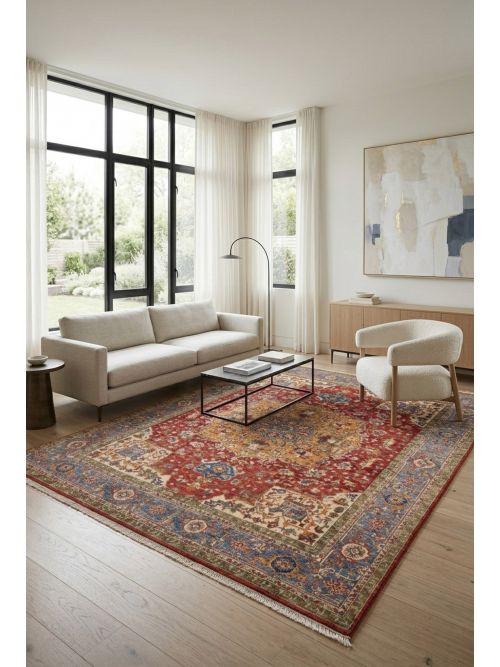 Afghan Aryana Hand-knotted Wool Rug, 249 x 300 cm