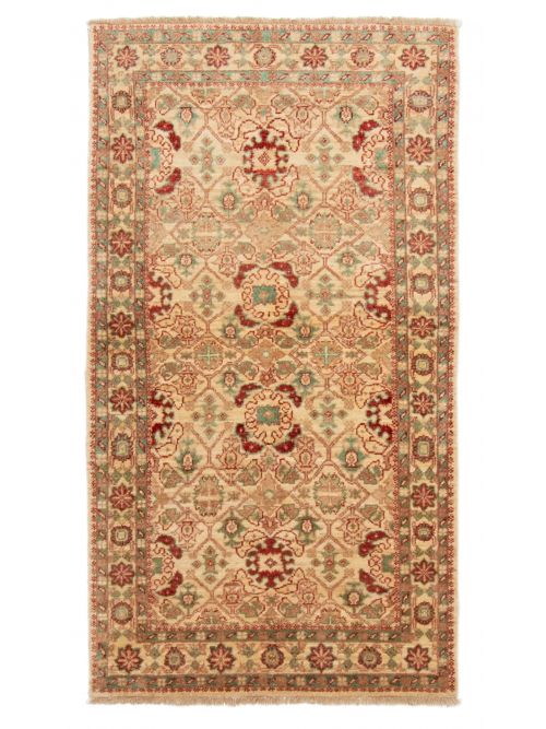 Pakistani Peshawar Oushak Hand-knotted Wool Rug, 86 x 157 cm