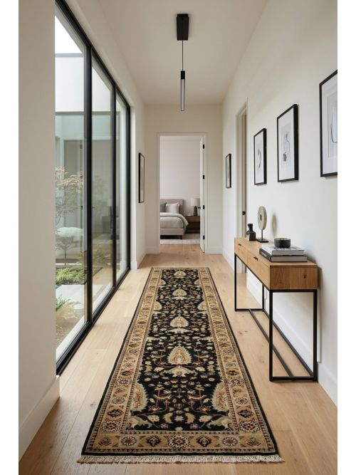 Pakistani Peshawar Oushak 2'10" x 13'6" Hand-knotted Wool Runner Rug 