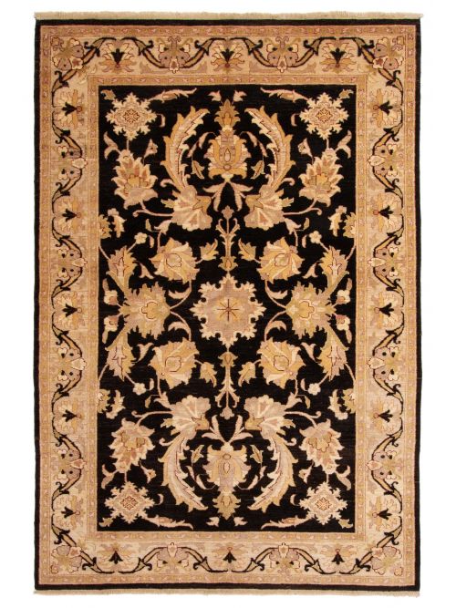 Pakistani Peshawar Oushak 6'3" x 9'1" Hand-knotted Wool Rug 