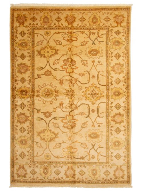 Pakistani Peshawar Oushak Hand-knotted Wool Rug, 191 x 277 cm