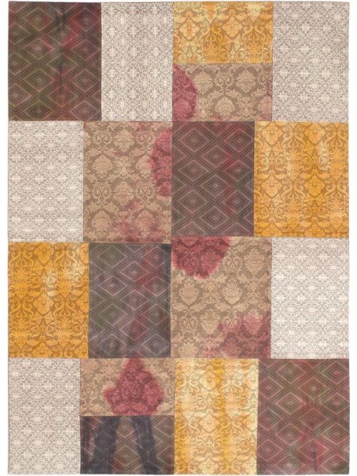 Kilim collage 4'8" x 6'7" en viscose
