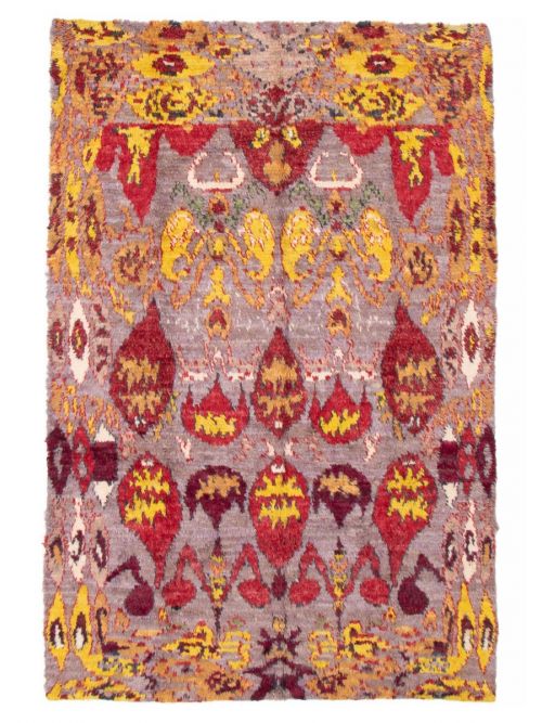 Indian Tangier 6'5" x 9'10" Hand-knotted Wool Rug 