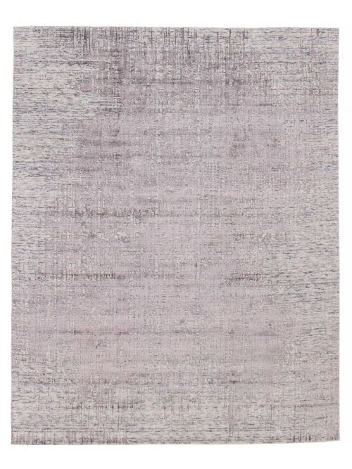 Indian Loreto 8'0" x 10'1" Hand-knotted Silk, Wool Rug 