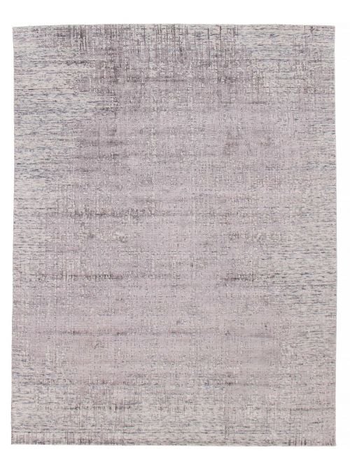 Indian Loreto 8'1" x 10'0" Hand-knotted Silk, Wool Rug 