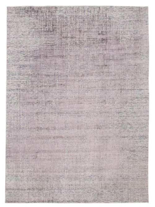 Indian Loreto 8'0" x 10'0" Hand-knotted Silk & Wool Rug 