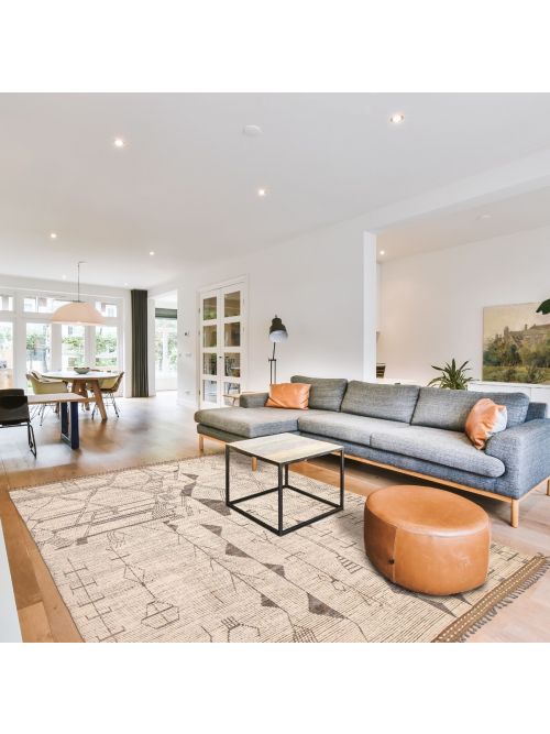 Pakistani Pak Finest Marrakesh Hand-knotted Wool Rug, 297 x 427 cm