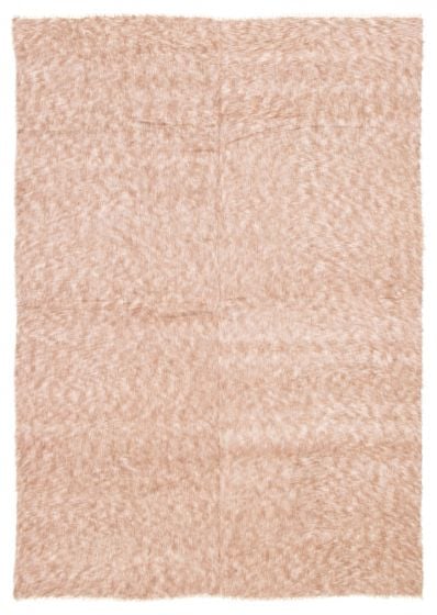 Moroccan  Tribal Brown Area rug 8x10 Turkish Flat-Weave 385249