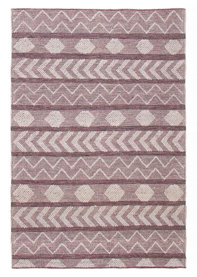 Braided  Transitional Grey Area rug 5x8 Indian Braid weave 390567