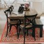 Bordered  Traditional Brown Area rug 3x5 Persian Hand-knotted 323919