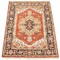 Indian Serapi Heritage 4'2" x 6'1" Hand-knotted Wool Rug 