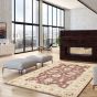 Bordered  Traditional/Oriental Red Area rug 3x5 Afghan Hand-knotted 374956