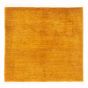 Transitional Orange Area rug Square Pakistani Hand-knotted 379931