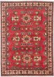 Traditional Red Area rug 4x6 Afghan Hand-knotted 202936