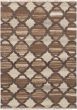 Transitional Brown Area rug 4x6 Turkish Flat-weave 243843