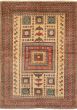 Traditional Ivory Area rug 6x9 Afghan Hand-knotted 248125