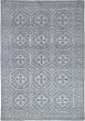 Bordered  Casual Grey Area rug 5x8 Indian Hand-knotted 271818