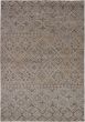 Casual  Contemporary Ivory Area rug 5x8 Indian Hand-knotted 272124