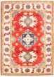 Bordered  Traditional Red Area rug 3x5 Afghan Hand-knotted 328899