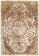 Bordered  Transitional Brown Area rug 5x8 Turkish Hand-knotted 332348
