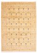 Bordered  Traditional Ivory Area rug 10x14 Pakistani Hand-knotted 338313