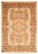Bordered  Traditional Ivory Area rug 10x14 Pakistani Hand-knotted 338326