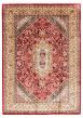 Bordered  Traditional Red Area rug 9x12 Indian Hand-knotted 348894