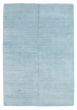Casual  Tribal Blue Area rug 5x8 Indian Hand Loomed 359131