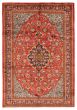 Bordered  Traditional Red Area rug 6x9 Persian Hand-knotted 364985