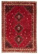 Bordered  Traditional Red Area rug 6x9 Turkish Hand-knotted 370911