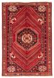 Bordered  Traditional Red Area rug 5x8 Turkish Hand-knotted 370921