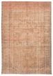 Overdyed  Transitional Ivory Area rug 5x8 Turkish Hand-knotted 372773