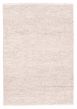 Transitional Ivory Area rug 3x5 Indian Hand-knotted 377298