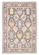 Bordered  Transitional Grey Area rug 10x14 Pakistani Hand-knotted 382079