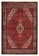 Traditional Red Area rug 4x6 Turkish Hand-knotted 391605