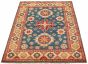 Afghan Finest Ghazni 4'11" x 6'11" Hand-knotted Wool Rug 