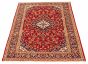 Persian Kashan 4'11" x 7'10" Hand-knotted Wool Rug 