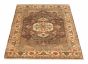 Indian Finest Agra Jaipur 4'1" x 6'3" Hand-knotted Wool Rug 