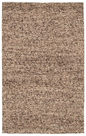 Braided  Tribal Ivory Area rug 5x8 Indian Braid weave 340182
