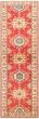 Bordered  Traditional Red Runner rug 9-ft-runner Afghan Hand-knotted 305494