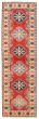 Bordered  Tribal Red Runner rug 10-ft-runner Afghan Hand-knotted 329516