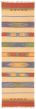 Flat-weaves & Kilims  Transitional Ivory Runner rug 7-ft-runner Turkish Flat-weave 339257