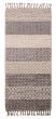 Braided  Transitional Grey Runner rug 8-ft-runner Indian Braid weave 390389